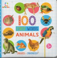 Image of 100 first words animals