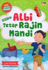 Image of Albi tetap rajin mandi
