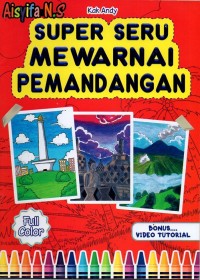 Image of Super seru mewarnai pemandangan