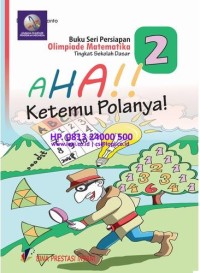Image of Buku seri persiapan olimpiade matematika tingkat sd 2: aha!! Ketemu polanya!
