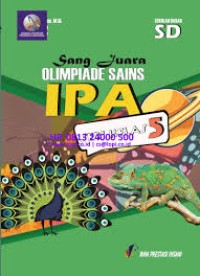 Image of Sang juara olimpiade sains ipa sd seri kelas 5