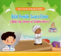 Image of Bilal pemilik suara emas= bilal, the owner of golden voice