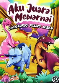 Image of Aku juara mewarnai: dinosaurus paling keren