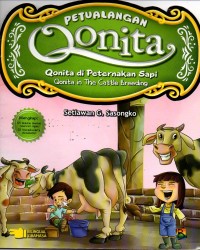 Image of Qonita di peternakan sapi = qonita in the cattle breeding