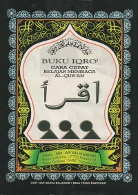 Image of Buku iqro: cara cepat belajar membaca al-qur'an