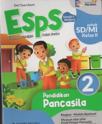 Image of Esps simple & modern untuk sd/mi kelas II vol.2 pendidikan pancasila: ringkas-mudah dipahami-memuat nilai-nilai profil pelajar pancasila