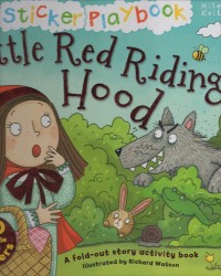 Image of Sticker playbook: little red riding hood a fold-out story activity book