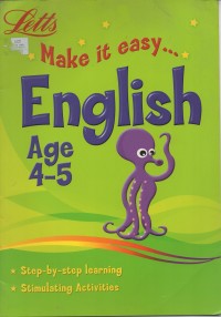 Image of Make it easy… english age 4-5