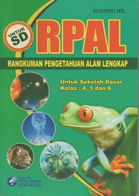 Image of RPAL (rangkuman pengetahuan alam lengkap): untuk SD kelas 4,5 dan 6