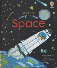Image of Usborne peep inside: space