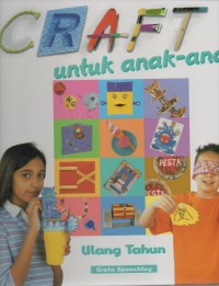 Image of Craft untuk anak-anak: ulang tahun
