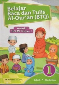 Image of Belajar baca dan tulis al-qur'an (BTQ): untuk SD/MI kelas 1